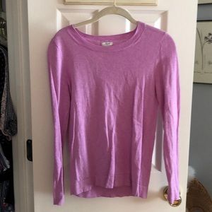 J. Crew Lightweight Orchid Purple Sweater